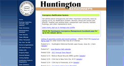 Desktop Screenshot of huntingtonma.us